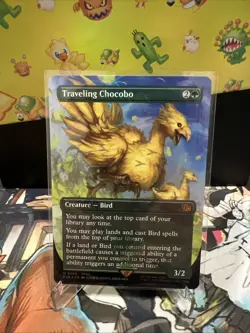 Traveling Chocobo Chocobo Track Foil FIN#0568 MTG - Image 2