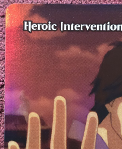 Foil Heroic Intervention Borderless (0043) NM/M- MTG Avatar TLE MINT - Image 2