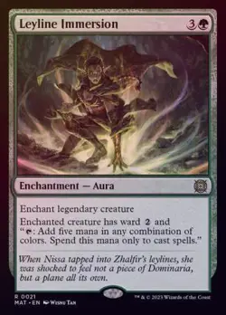 MTG MOM Aftermath - Leyline Immersion (Foil) - Image 1