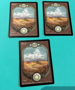 3x Plains - Unglued - MTG - Magic the Gathering - Image 2