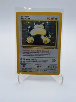 SNORLAX 1999 WOTC Pokemon "JUNGLE" #11/64 VINTAGE HOLOGRAM ORIGINAL LP - Image 1