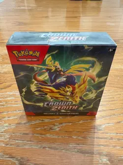 Pokemon TCG: SwSh Crown Zenith Factory Sealed Booster Bundle - 6 Packs! - Image 1