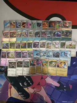 Pokemon Lot 50x Reverse Holo Cards Near Complete Phantasmal Flames Master Set - Image 1