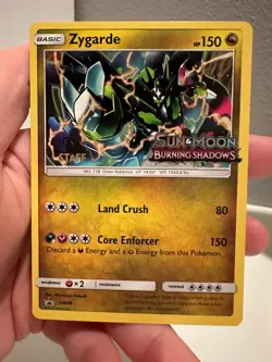 Zygarde - SM48 Pokemon PreRelease STAFF Promo Sun & Moon Ultra Rare NM 1224#235 - Image 1