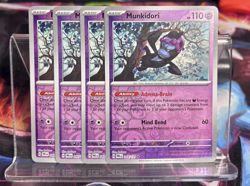 [4x Playset] Munkidori 044/131 Sv: Prismatic Evolutions POKEMON TCG REVERSE HOLO - Image 1