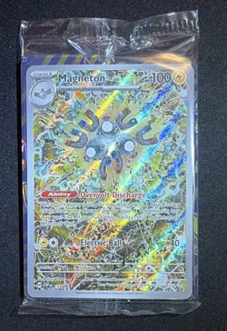 Pokemon Magneton 159 Sv: Scarlet & Violet Promo Holo Stage 1 Electric 2024 Card - Image 1