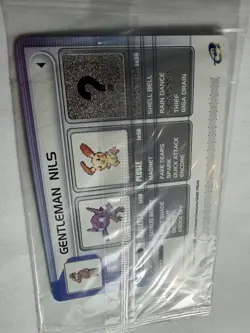 Pokemon Card - Gentleman Nils Sealed Gameboy 2003 - Image 4