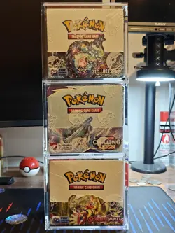 🍄3 Pokemon Booster Box Chilling Reign Scarlet & Violet Stellar Crown👑 - Image 1