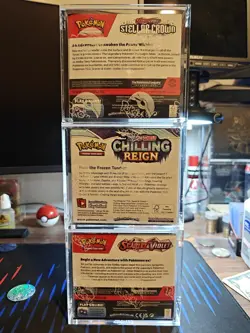🍄3 Pokemon Booster Box Chilling Reign Scarlet & Violet Stellar Crown👑 - Image 3