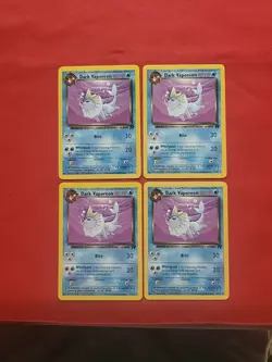 Pokemon: Dark Vaporeon #45/82 Team Rocket 2000 Vintage WOTC - LP+ / MP - L111 - Image 1