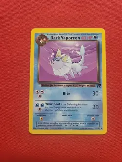 Pokemon: Dark Vaporeon #45/82 Team Rocket 2000 Vintage WOTC - LP+ / MP - L111 - Image 3