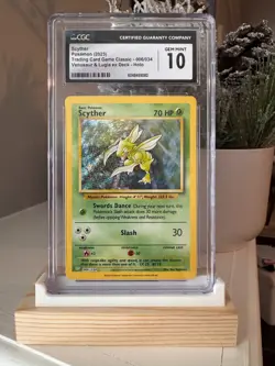 Scyther HOLO Pokemon TCG Classic - 006/034 CGC GEM MINT 10 - Image 1