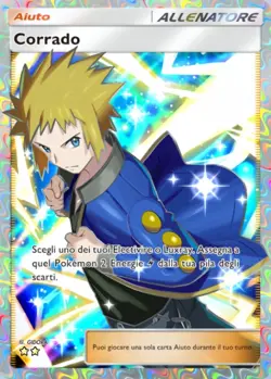 ✅ Pokemon TCG Pocket - 🔥 CARTA ALLENATORE CORRADO 🔥 ITA - Image 1