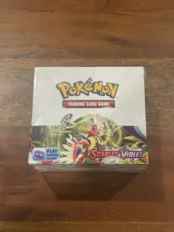 Pokemon Scarlet and Violet Booster Box Base Factory Sealed - Image 1