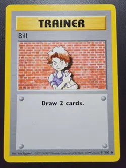 Bill 091/102 Base Set (Shadowless) Regular pokemon - Image 1