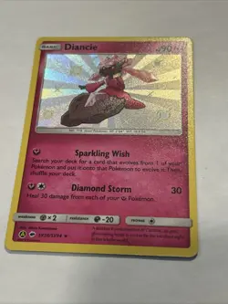 2019 Pokemon Diancie SV36/SV94 Hidden Fates: Shiny Vault Holo NM - Image 5