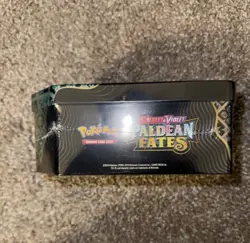 BRAND NEW TIN POKEMON TCG SCARLET & VIOLET PALDEAN FATES SHINY GREAT TUSK EX - Image 3