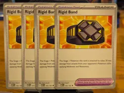 Pokemon TCG Scarlet & Violet 151 Rigid Band 165/165 x4 Playset - Image 1