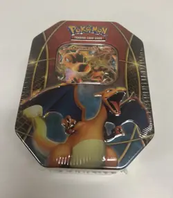 Charizard EX Tin 2014 Pokemon TCG Contains XY29 PROMO NEW *Factory Sealed* - Image 1