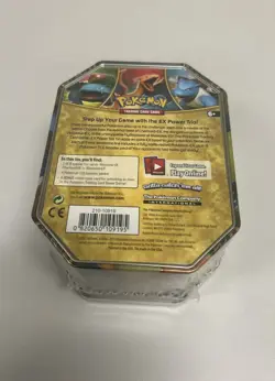 Charizard EX Tin 2014 Pokemon TCG Contains XY29 PROMO NEW *Factory Sealed* - Image 2