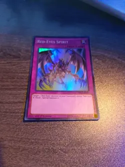 Yugioh Red-Eyes Spirit DRL2-EN020 Super Rare 1st Ed Nm - Image 1