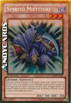 SPIRITO MIETITORE • (Spirit Reaper) • Oro • PGLD IT083 • 1Ed • Yugioh! ANDYCARDS - Image 1