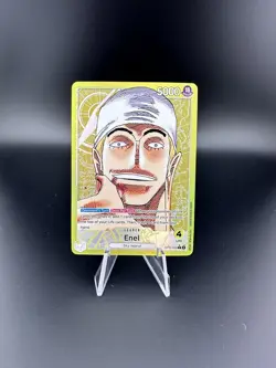One Piece Card Game Awakening of the New Era Enel OP05-098 Alt Art Leader AA - Image 1