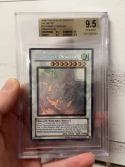 Yu Gi Oh Cards BGS 9.5 Gem MT Stardust Dragon Duelist Genesis TDGS-EN040 - Image 2