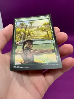 MTG Magic - Basic Forest Amonkhet Custom Foil Altered Card Llanowar *CCGHouse* - Image 5