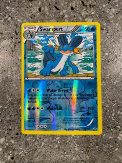 Pokemon TCG Cards Swampert 35/160 Primal Clash Reverse Holo Rare NM - Image 1