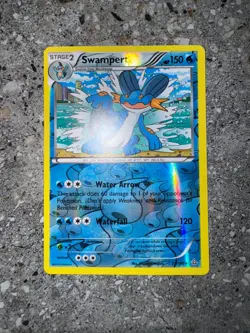 Pokemon TCG Cards Swampert 35/160 Primal Clash Reverse Holo Rare NM - Image 3