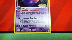 Pokemon TCG Gengar 5/92 EX Legend Maker 2006 Reverse Holo Rare Stamped Card NM - Image 2