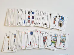 CARTE DA GIOCO VALLE D'AOSTA POKER BRIDGE VINTAGE ORIGINAL PLAYING CARDS NEW - Image 1