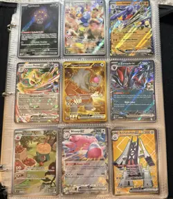 HUGE Pokemon / One Piece mix Binder Card Collection 745+ lot Modern set. - Image 1