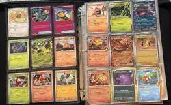 HUGE Pokemon / One Piece mix Binder Card Collection 745+ lot Modern set. - Image 2