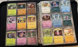 HUGE Pokemon / One Piece mix Binder Card Collection 745+ lot Modern set. - Image 3