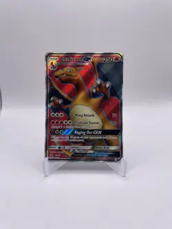Charizard GX SM60 Sun & Moon Full Art Ultra Rare Holo Promo Pokemon Card - Image 1