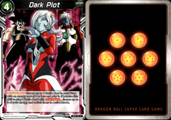 Dark Plot BT3-121 C Dragon Ball Super Card TCG - Image 1