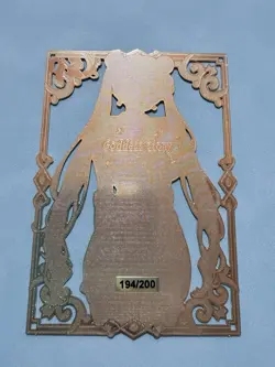 SERIALIZED 194/200 Sailor Moon Metal Card Goddess Story Waifu Spicy Usagi LSP - Image 4