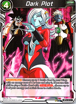 Dark Plot BT3-121 C Dragon Ball Super Card TCG X1 - Image 1