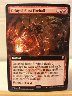 Delayed Blast Fireball (Extended Art) Commander Legends: Battle for Baldur's... - Image 1