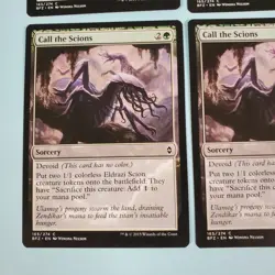 4x Call the Scions - Battle for Zendikar - MTG Magic the Gathering - Image 3