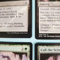 4x Call the Scions - Battle for Zendikar - MTG Magic the Gathering - Image 5