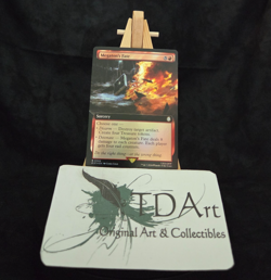 MEGATON'S FATE ~ NM ~ MTG Magic - 0388 PIP Fallout EXTENDED Art FOIL - Image 1