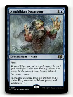 Amphibian Downpour Modern Horizons 3 #51 Rare - Image 1