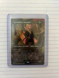 Springheart Nantuko (Borderless) Modern Horizons 3 Regular NM MTG - Image 1