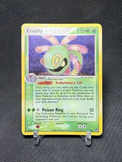 Pokemon TCG Cradily 7/108 Ex: Power Keepers Holo Rare - Image 1