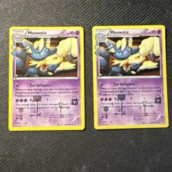 Lightly Played Meowstic - RC15/RC32 - Uncommon Pokemon Generations: Radiant Coll - Image 1