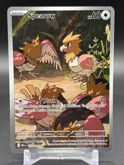 Spearow 151/132 Illustration Rare IR 2025 Pokemon TCG “Mega Evlolution” - Image 1