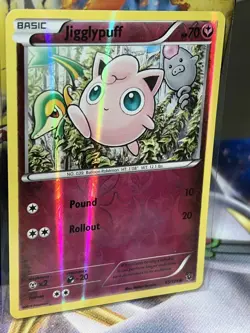 Jigglypuff 65/124 XY Fates Collide Reverse Holo Common NM - Image 3
